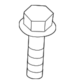 9008011699 - Body: Mount Bracket Bolt for Scion: iQ, tC, xB | Toyota: 4Runner, Avalon, bZ4X, C-HR, Camry, Corolla, Corolla Cross, Crown, Crown Signia, GR Corolla, Grand Highlander, Highlander, Land Cruiser, Mirai, Prius, Prius AWD-e, Prius C, Prius Plug-In, Prius Prime, Prius V, RAV4, RAV4 Prime, Sequoia, Sienna, Tacoma, Tundra, Venza Image