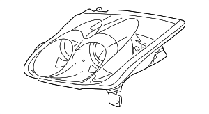 33101SL0A04 - : Headlamp Assembly for Acura Image