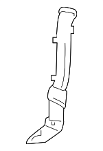 3F2Z18D507DA - Body: Upper Duct for Ford: Freestar | Mercury: Monterey Image