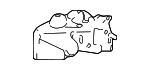1853586Z00 - Emission System: Egr Valve Adapter for Suzuki Image