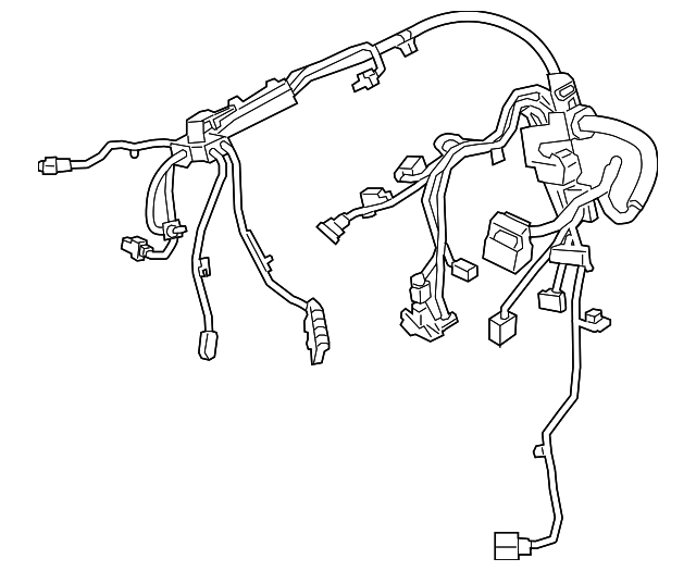 12518482361 - 2021-2024 BMW Engine Harness (12-51-8-482-361