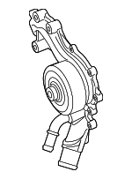 7B0121011J - Cooling System: Water Pump for Volkswagen: Routan Image