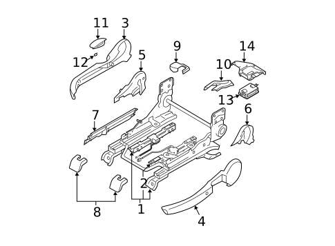 Tracks & Components for 2007 Mazda 6 #1