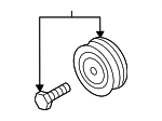 3C145276B - : Tension Pulley for Volkswagen Image