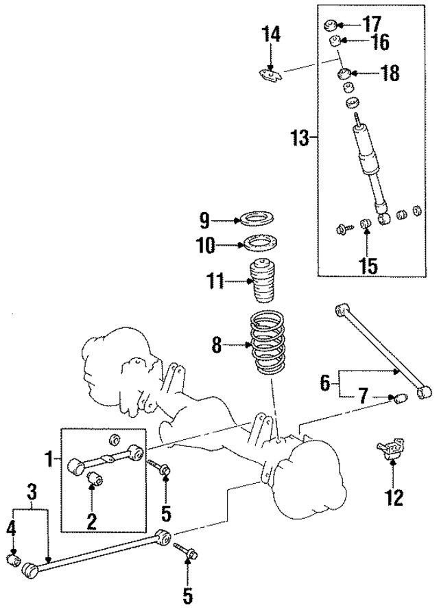 4872060011 - Unclassified: Lower Control Arm for Toyota: Land Cruiser Image