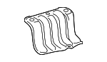 5832752121 - Exhaust: Heat Shield for Scion: xD | Toyota: Prius C, Yaris Image