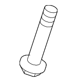 90109A0013 - Exhaust: Muffler &amp; Pipe Bolt for Scion: iQ, tC, xB, xD | Toyota: Camry, Celica, Corolla, Matrix, Prius, Prius Plug-In, Prius V, RAV4, Venza, Yaris Image