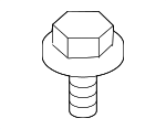 88973293 - Body: Storage Box Bolt for Pontiac: Vibe Image