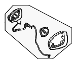 2968104901 - Body: Mirror Assembly for Mercedes-Benz Image