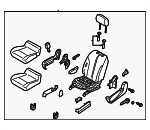 870509SJ0A - Body: Seat Assembly for Nissan: NV200 Image