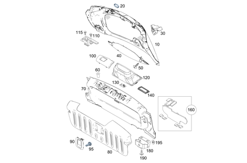 Rear Panel Door Attachment Parts, Rear Panel Door Window for 2009 Smart Fortwo #0