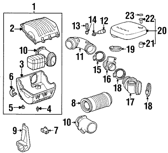 15713004 - Engine: Housing Fastener for GM Image