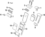 531124697VAU - : Seat Armrest for Land Rover: Range Rover Image