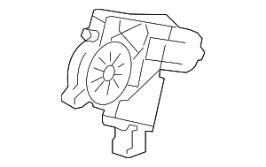 2015-2020 GM Front Passenger Side Power Window Regulator Motor 22921495 ...