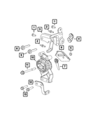 6509462AA - Engine: Double Ended Stud for Mopar Image image