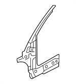 YS4Z61025A01AA - Body: Hinge Pillar Reinforced for Ford: Focus Image