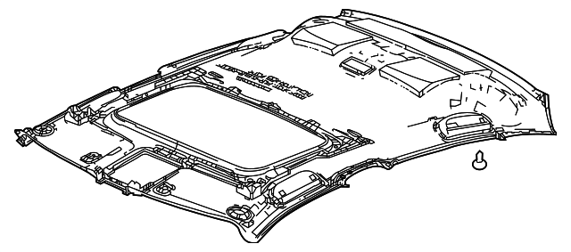 あさくらページ 2023-2025 Honda Accord Headliner 83201-30A-A41ZA | Honda Factory Parts