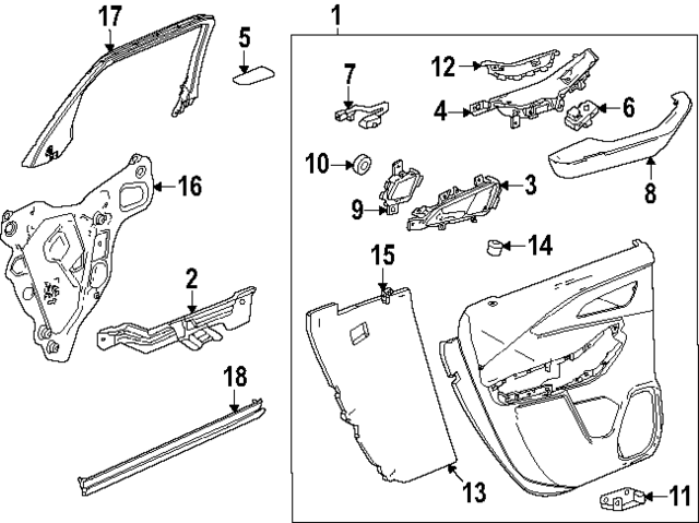 85085166 - : Armrest for Acura Image