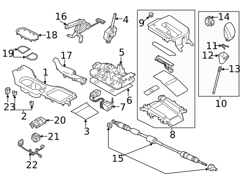 Parking Brake for 2021 Subaru Crosstrek #1