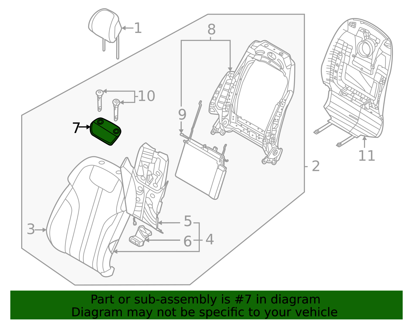 Seat Back Cushion Cover – OEM Look, Protected Support | AutoNation Parts