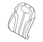 88360AR010JP3 - Body: Seat Back Cover for Genesis: GV70 Image