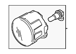 261508993B - Electrical: Fog Lamp Assembly for Nissan: Cube, Juke, Murano, Quest, Rogue, Rogue Select, Versa Image