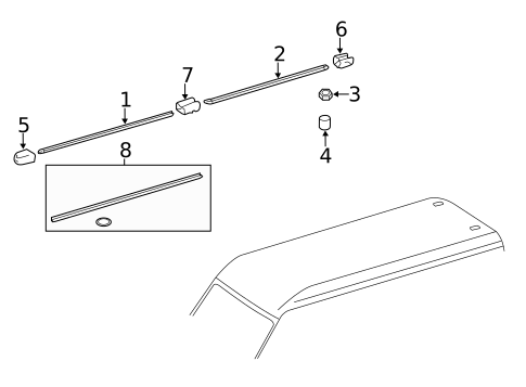 Luggage Carrier for 2010 Mercedes-Benz Sprinter 3500 #0
