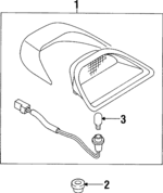 AW392020 - Electrical: High Mount Lamp for Mitsubishi Image