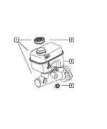 5175104AB - : Brake Master Cylinder Reservoir for Mopar Image