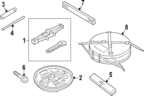 Jack & Components for 2025 Porsche Panamera #0