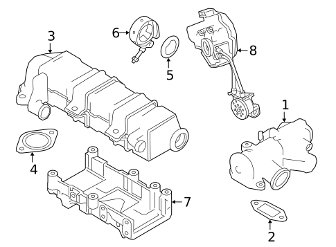 Gaskets & Sealing Systems for 2021 Ram 2500 #0