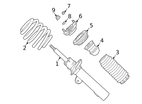 Struts & Components for 2007 Jaguar X-Type #0