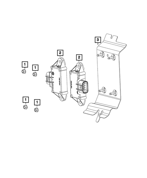 Keys, Modules and Engine Controllers for 2020 Jeep Grand Cherokee #22