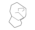 62167AG110 - Body: Handle, Outside Holder for Subaru: Legacy, Outback Image