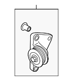 L51015930A - Cooling System: Pulley Assembly for Mazda: 3, 5 Image