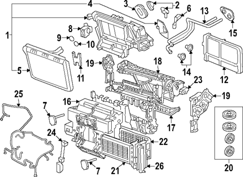 HVAC Case for 2018 Audi RS5 #0
