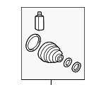 49581C5050 - Suspension: Outer Boot for Kia: Sorento Image