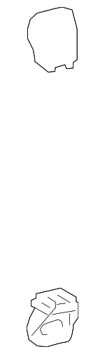 8934835030 - Body: Park Sensor Clip for Lexus: CT200h, ES300h, ES350, GS F, GS Turbo, GS200t, GS300, GS350, GS450h, IS200t, IS250, IS300, IS350, RC F, RC200t, RC300, RC350 Image