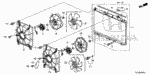 90050R40A01 - Electrical/Exhaust/Heater/Fuel: SCREW-WASHER (5X12) for Honda Image