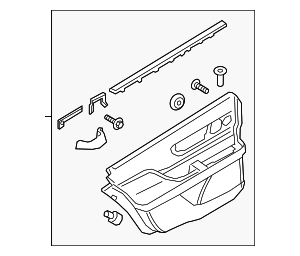 GD9Z5427407CK - : Door Trim Panel for Lincoln: Continental Image