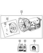 With Torque Converter Transmission Kit, Remanufactured, Export