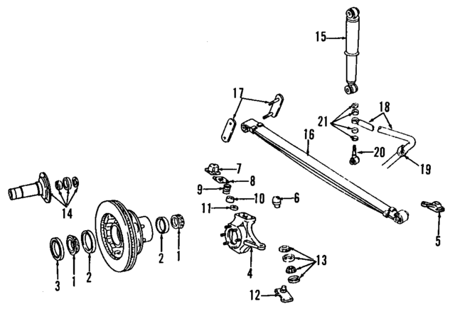 3894129 - Suspension: Knuckle Arm for Mopar Image