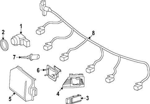 Electrical Components for 2024 Mercedes-Benz E450 #0