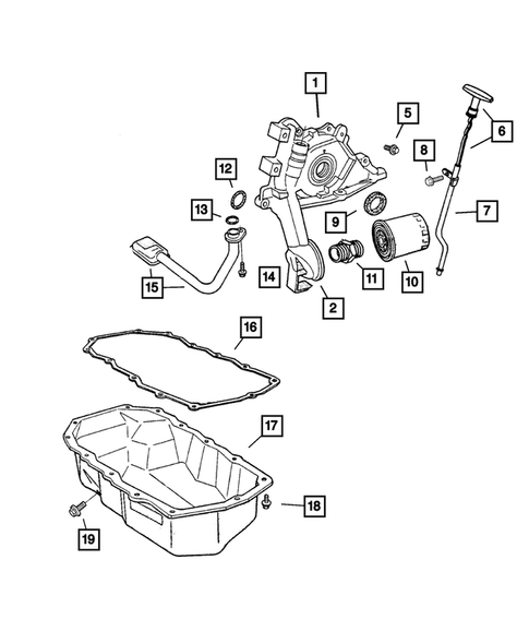 Engine Oiling for 2002 Jeep Liberty #0