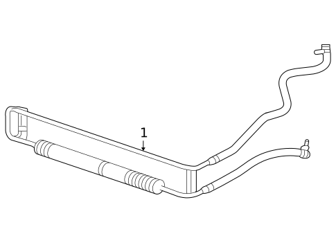 Power Steering Oil Cooler for 2015 Jaguar XFR #0