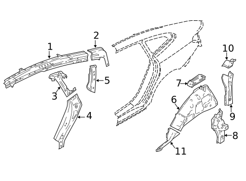 Inner Structure for 2018 BMW 640i xDrive Gran Turismo #0