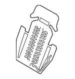 88370G9050 - Body: Seat Back Heater for Genesis: G70 Image