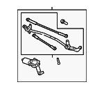 288001EA0A - Body: Motor &amp; Linkage for Nissan Image