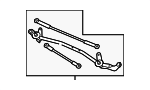 288401EA0A - Body: Wiper Linkage for Nissan Image