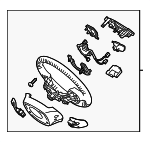 561001W020HU - : Steering Wheel for Kia: Rio Image